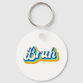 Retro Bruh キーホルダー (正面)