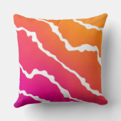 Retro bubble color comic クッション (裏面)