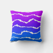 Retro bubble color comic クッション (裏面)