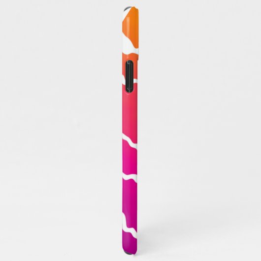 Retro bubble color comic iPhoneケース (右側)