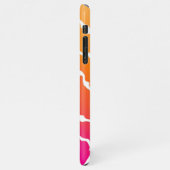 Retro bubble color comic iPhoneケース (左側)