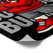 Retro Bulldogs Gift For Men Women Boys Girls Kids ポスター (角)