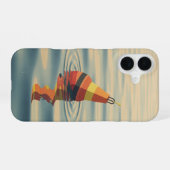 Retro Buoy iPhone 16ケース (裏面横)