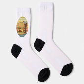 Retro burger and cola. ソックス (右)