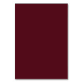 Retro Burgundy Ivory Wedding Seating Guest Names テーブルナンバー (裏面)