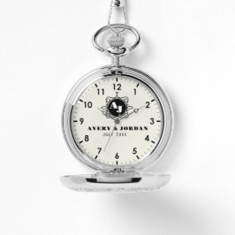 Retro calligraphic monogram Luxury Vintage  腕時計