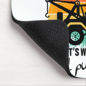 Retro Camel Towing Sarcastic Quotes Life Without M マウスパッド (コーナー)