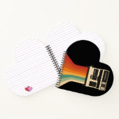 Retro Camera with Rainbow Print ノートブック (内部)