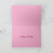 Retro Candy Sore during the  Christmas holidays カード (内部)