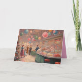 Retro Candy Sore during the Christmas holidays カード (正面)