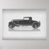 Retro Car Artwork  ポスター (正面)