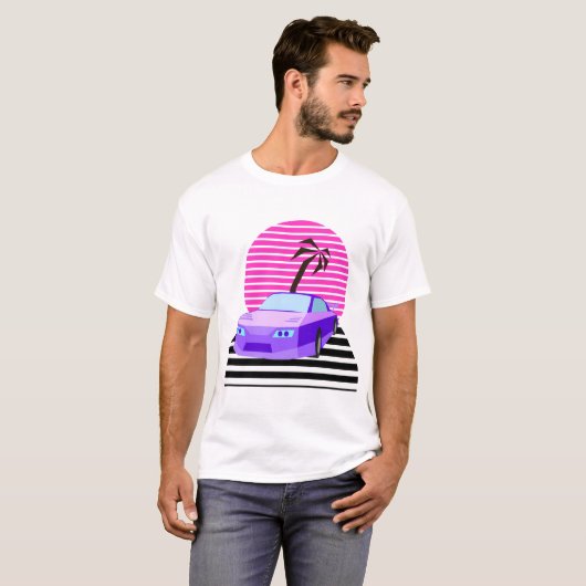 Retro Car Tシャツ (正面フル)
