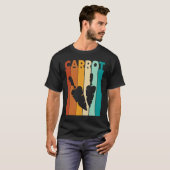 Retro Carrot Tシャツ (正面フル)