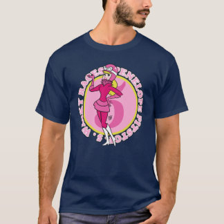 RETRO CARTOON VINTAGE PENELOPE CASCO RACING CARS D Tシャツ