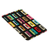 Retro Cassette Tape Pattern – Vintage Music  マグネット (右側)