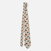 Retro Cat 50s Graphic Custom Necktie ネクタイ (裏面)
