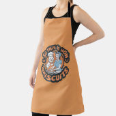 Retro Cat Chef Maiscuits Baking Art エプロン (インサイチュ)