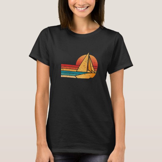 Retro Catamaran Tシャツ (正面)