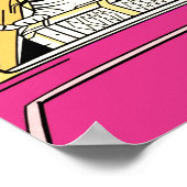 Retro Cats on Vacation Take a Road Trip ポスター (角)