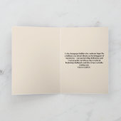 Retro Champagne Toast New Year Greeting カード (内部)