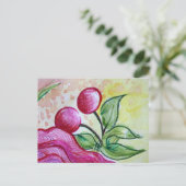 Retro Cherry ポストカード (スタンド正面)