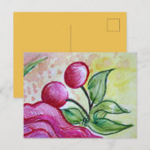 Retro Cherry ポストカード (正面/裏面)