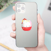 Retro chick シール (スマートフォン)