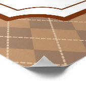 Retro Chocolates Sign Poster ポスター (角)