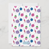 Retro Christmas Cocktail Party Fun Vintage Holiday 招待状 (裏面)