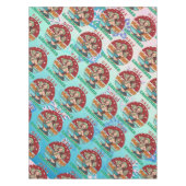 Retro Christmas, Mele Kalikimaka Hula Dancer テーブルクロス (正面)