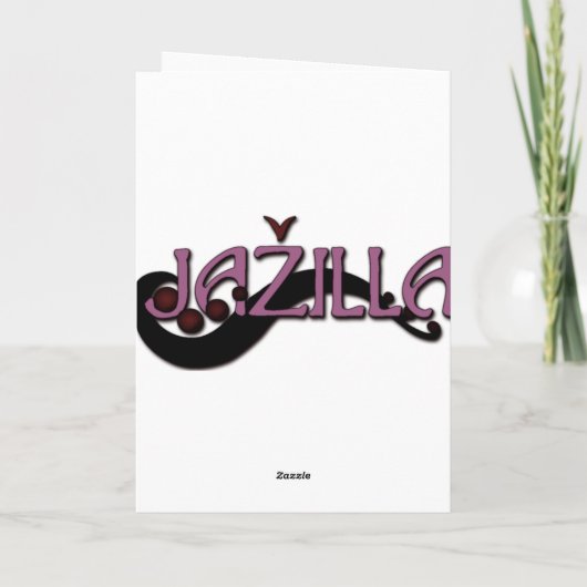 Retro Christmas Tree Design シーズンカード (裏面)