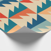 Retro Christmas Tree Wrapping Paper ラッピングペーパー (角)