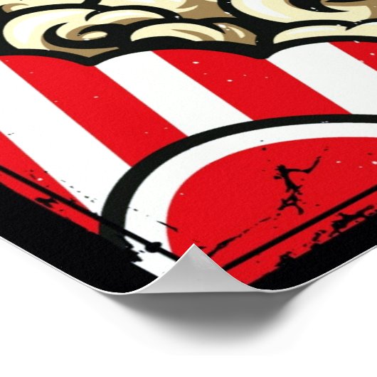 Retro Cinema | Vintage Classic Retro ポスター (角)