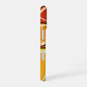 Retro Citrus Horizon iPhone 16ケース (右側面)