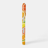 Retro Citrus Slice iPhone 16ケース (右側面)