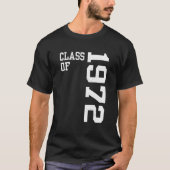 Retro Class of 1972 Senior High School Reunion Vin Tシャツ (正面)