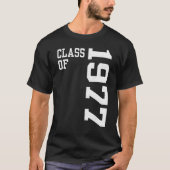Retro Class of 1977 Senior High School Reunion Vin Tシャツ (正面)