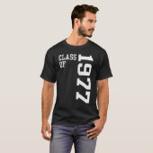 Retro Class of 1977 Senior High School Reunion Vin Tシャツ (正面フル)