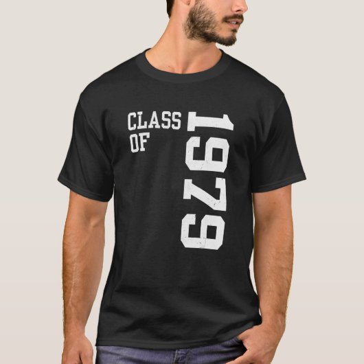 Retro Class of 1979 Senior High School Reunion Vin Tシャツ (正面)
