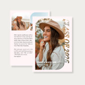 Retro Class Of 2026 Photo Minimalist Pink 招待状