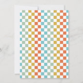 Retro Class of Congrats Graduation 招待状 (裏面)