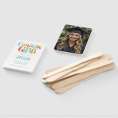 Retro Class of Congrats Graduation Photo  ハンドファン (組立なし)