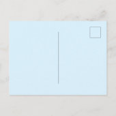 Retro Classic Wagon Sky Pop Art Illustration Print ポストカード (裏面)