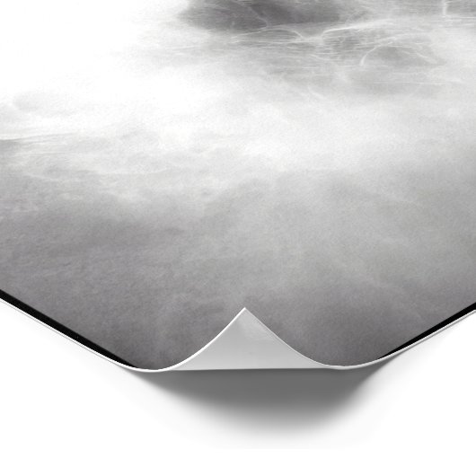 Retro Clown Portrait With Hat ポスター (角)