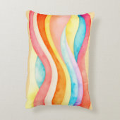 Retro Coastal Beach Aesthetic Mom アクセントクッション (裏面(縦))