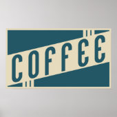 retro coffee ポスター (正面)