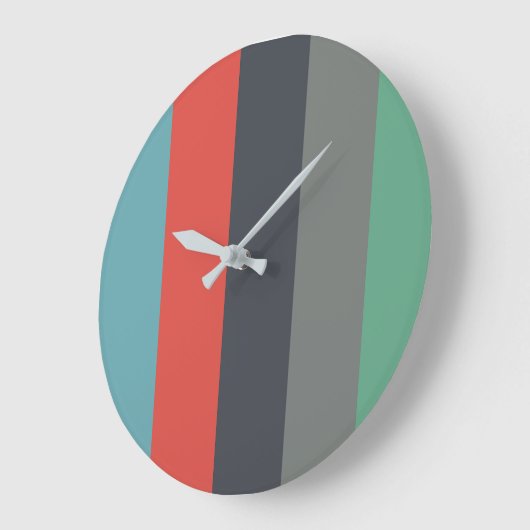 Retro color ラージ壁時計 (傾斜)