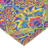 Retro Colorful Art Nouveau Pattern テーブルクロス (アングル)