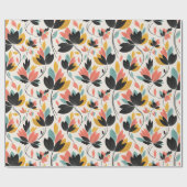 Retro Colors  ラッピングペーパー (フラット)