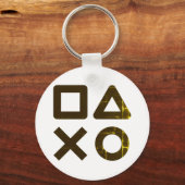 retro colors cute keychain キーホルダー (裏面)